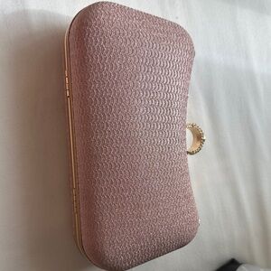 Elegant Pink Clutch Bag